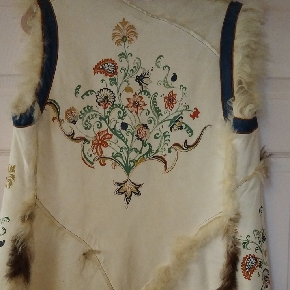 Roberto Cavalli Vintage Mouton Women's Vest Size Small